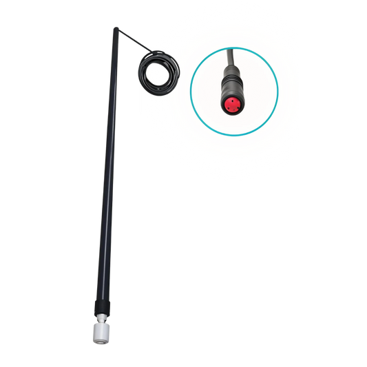 Niveau regelaar voor chloor|zuur|base vat met waterdichte Higo connector - 33/50 cm