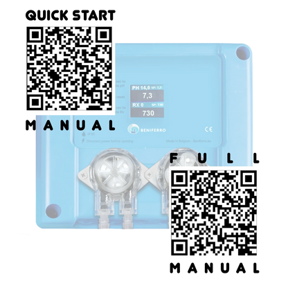 Kompaktes 12V Dosiergerät flüssig pH- und Chlor - Pool TWIN COMBO - Selbstbausatz  für Pool von 10 bis 150m³