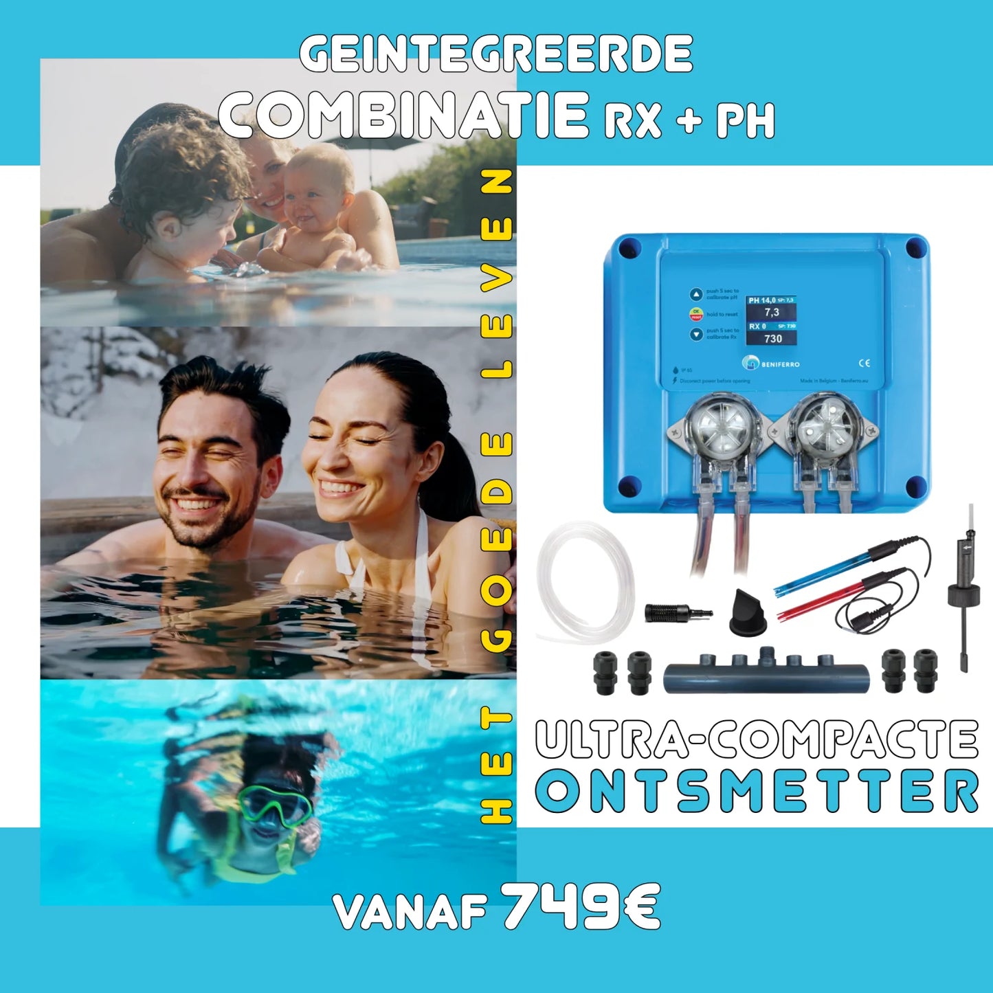 Ultrakompacte Desinfektion Schwimmbad und Spa an niedriger Preis