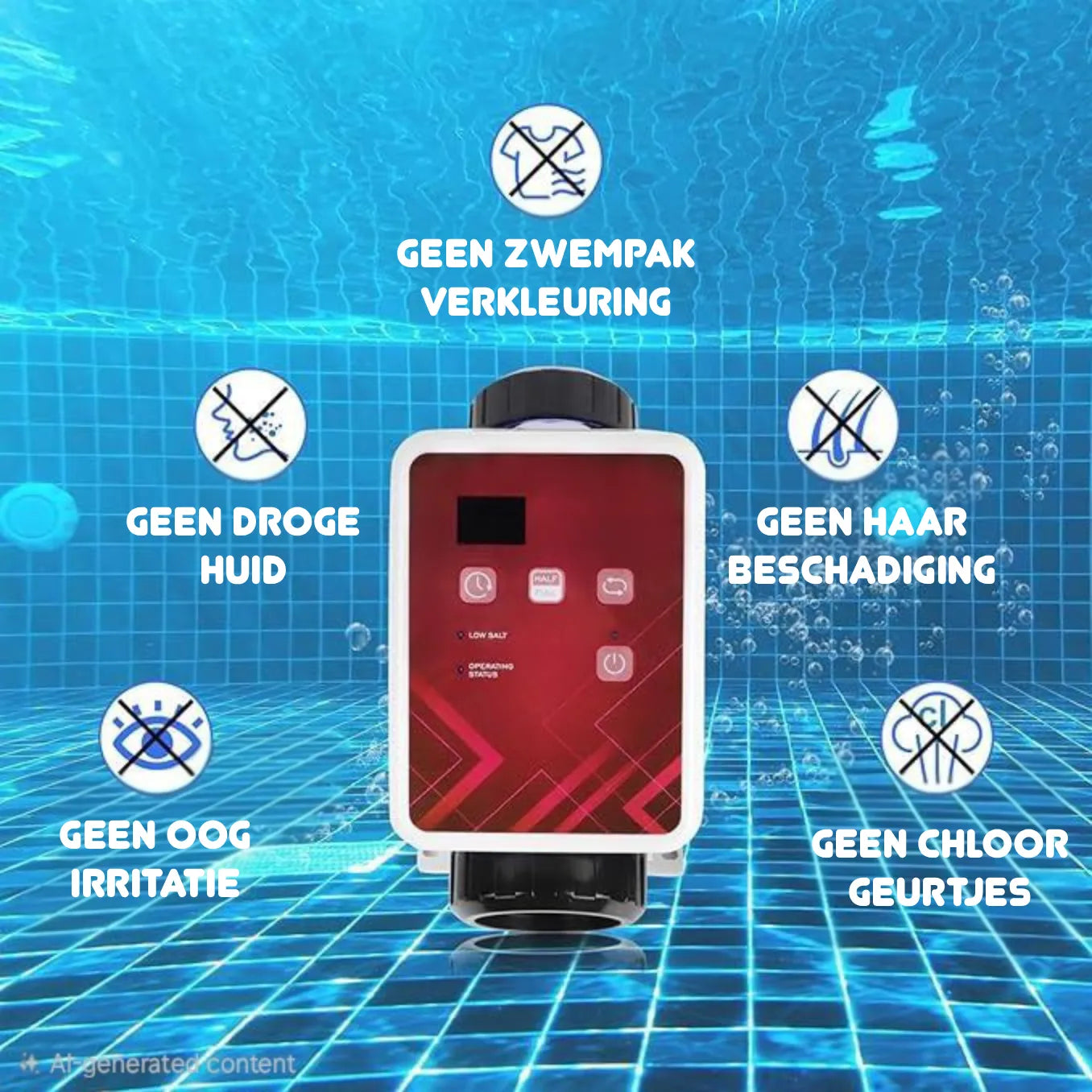 Vorteile der Salzelektrolyse mit dem SR-Salzchlorinator für Pools und Spas