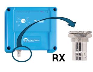 Extra RX meting op CONNECT PRO meet- en controledoos - excl sonde en installatiemateriaal