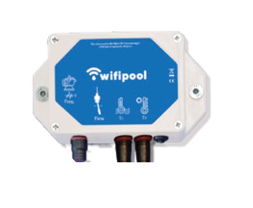 Wifi module 0-10V voor frequentieregelaar - incl connectie voor flow en temp(x2)