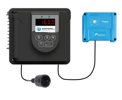 MaX Frequenzumrichter IP20 230V mit WiFiPOOL CONNECT PRO Steuerung - 1,12 kW (1,5 PS)