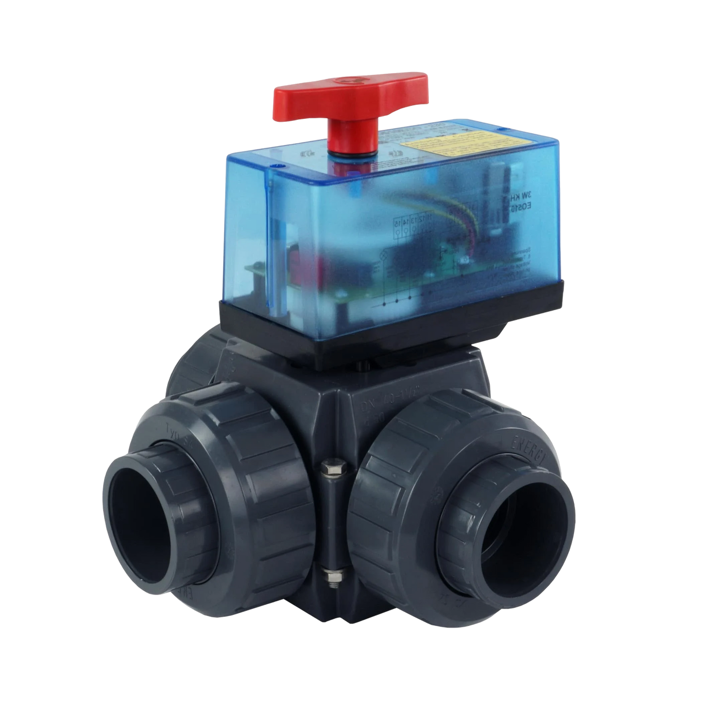 Automatisches 3-Wege-Ventil 50 mm T-Bohrung ohne Steuerung - Typ Peraqua