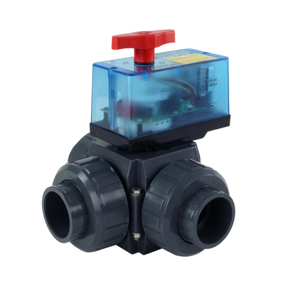 Automatisches 3-Wege-Ventil 50 mm T-Bohrung ohne Steuerung - Typ Peraqua