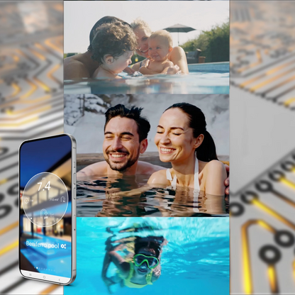 Flüssige pH- und Chlordosierung - vormontiert auf Platte  für 10 bis 150 m³ Schwimmbad
