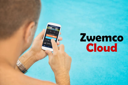 Pool Twin PRO ZwemcoCloud - Durchfluss-/Pegel-Schalter - 2 Temp.Sensoren, 2x 220V Stecker - Pool bis 150m³